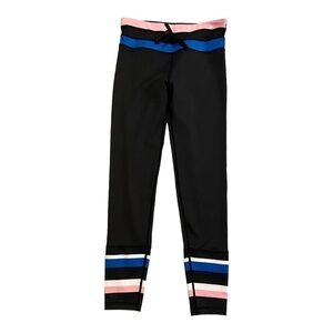 Lilybod 7/8 Striped Drawstring Leggings